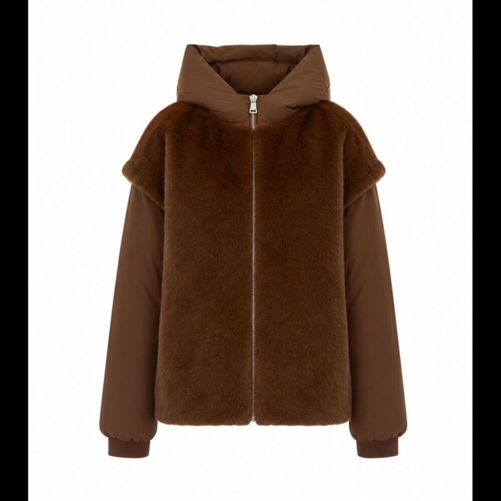 Essentiel Antwerp Women Kbeauty Faux Fur Down Jacket